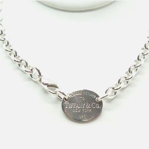 Tiffany & Co. Silver Link “Return to Tiffany” Chain Necklace